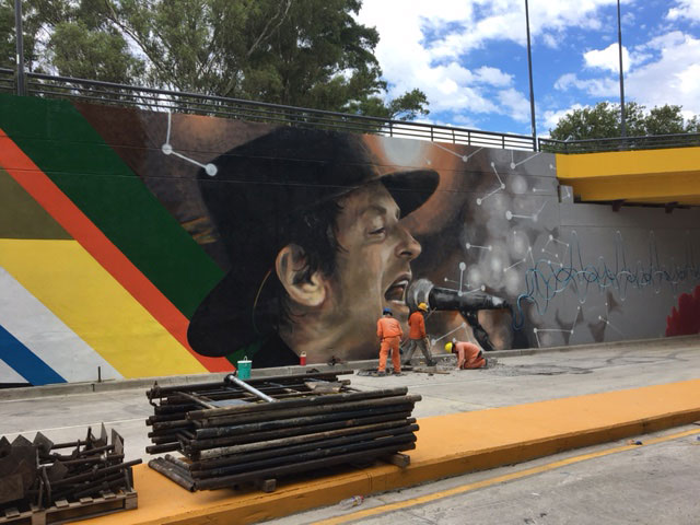 Pasa bajo nivel Gustavo Cerati - Cuzzuol